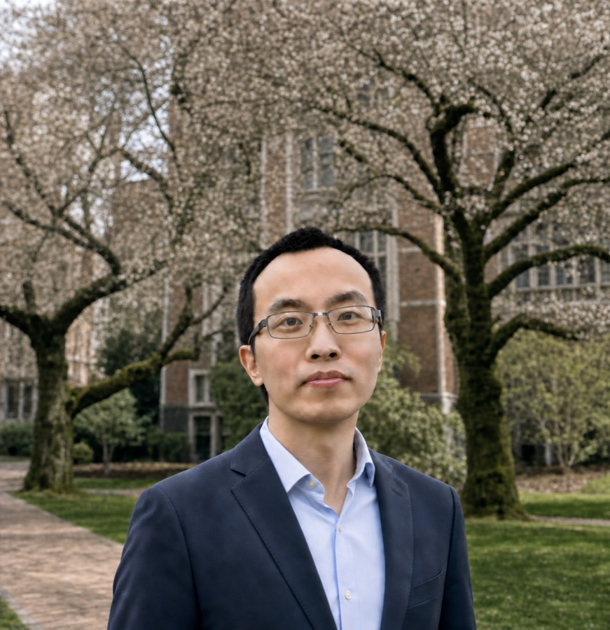 Portrait of Zhaomin Li at the University of Washington